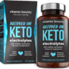 Recover On Keto Electrolytes - Keto Supplements, Keto Electrolytes Pills, Electrolyte Supplement, Keto Vitamins, Sugar Free Hydration, Boost Energy, Workout Recovery - 60 Capsules
